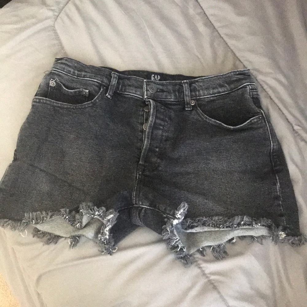 These are some gap denim shorts for women